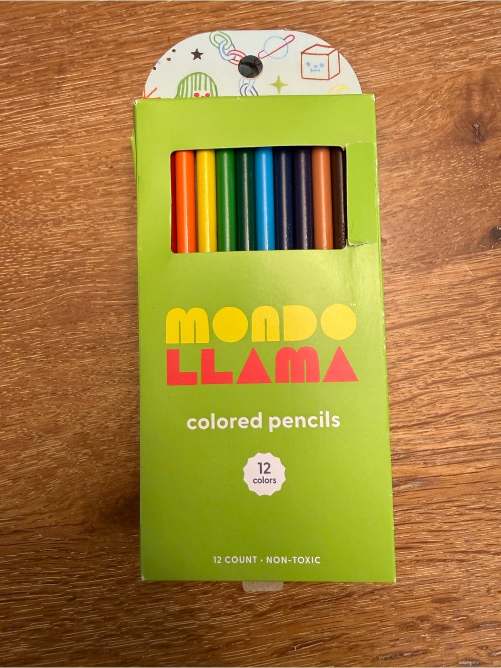 Colored Pencil Set - 12 Colors 6 Packs